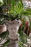 Roman Goddess Head Planter