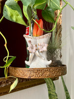 1940s Horn Bud Vase