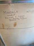 Original Mandala Wood Block Print