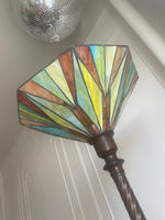 Artisan Stained Glass Floor Lamp
