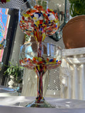 Artist-Made Blown Glass Margarita Cups