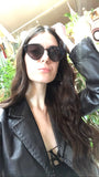 Sleek Black Cat Eye Sunnies